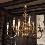 Antique Flemish Chandelier