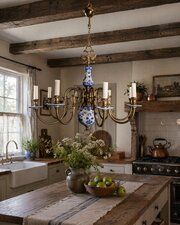 Antique Flemish Chandelier