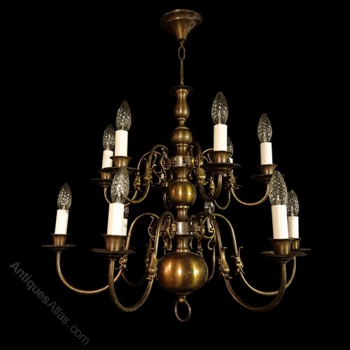 Antique Flemish Chandelier