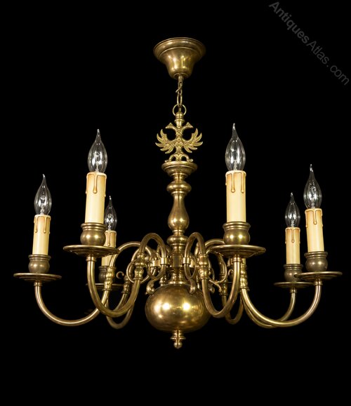 Antique Flemish Chandelier