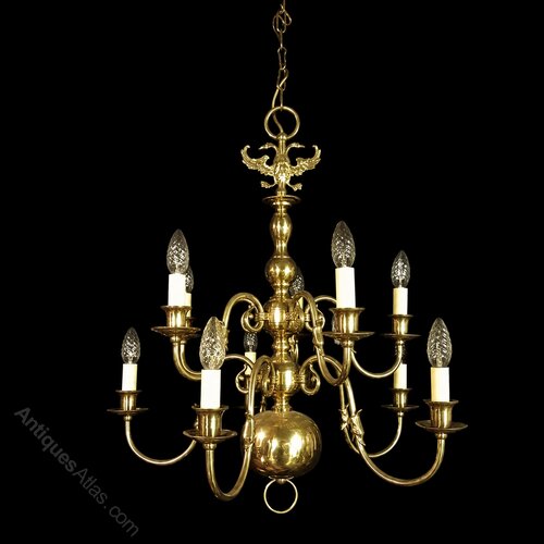 Antique Flemish Chandelier
