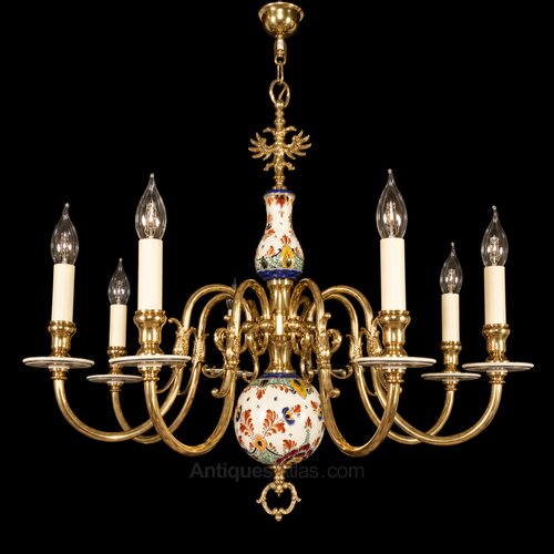 Antique Flemish Chandelier