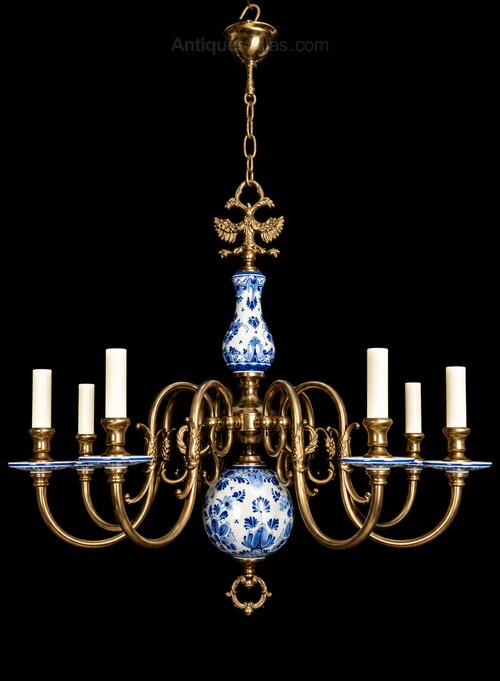 Antique Flemish Chandelier