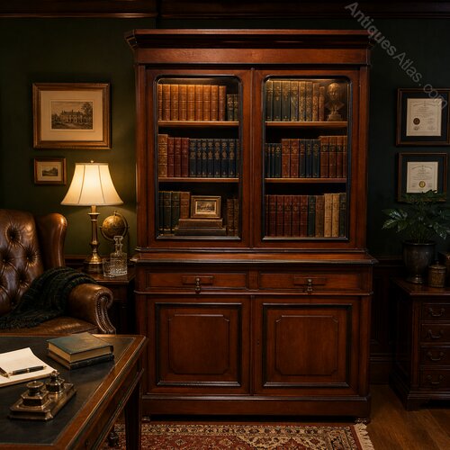 Antique French Bookcase