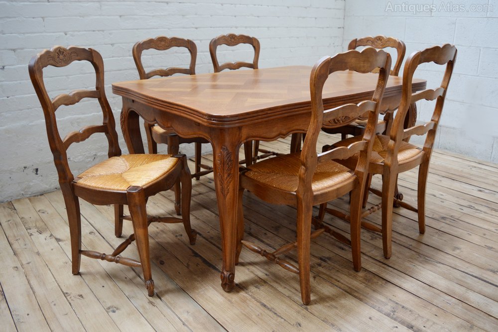 Antique French Oak Parquetry Dining Table Antiques Atlas Antique French Oak Parquetry Dining Table Extending Tables Alt5 Alt6