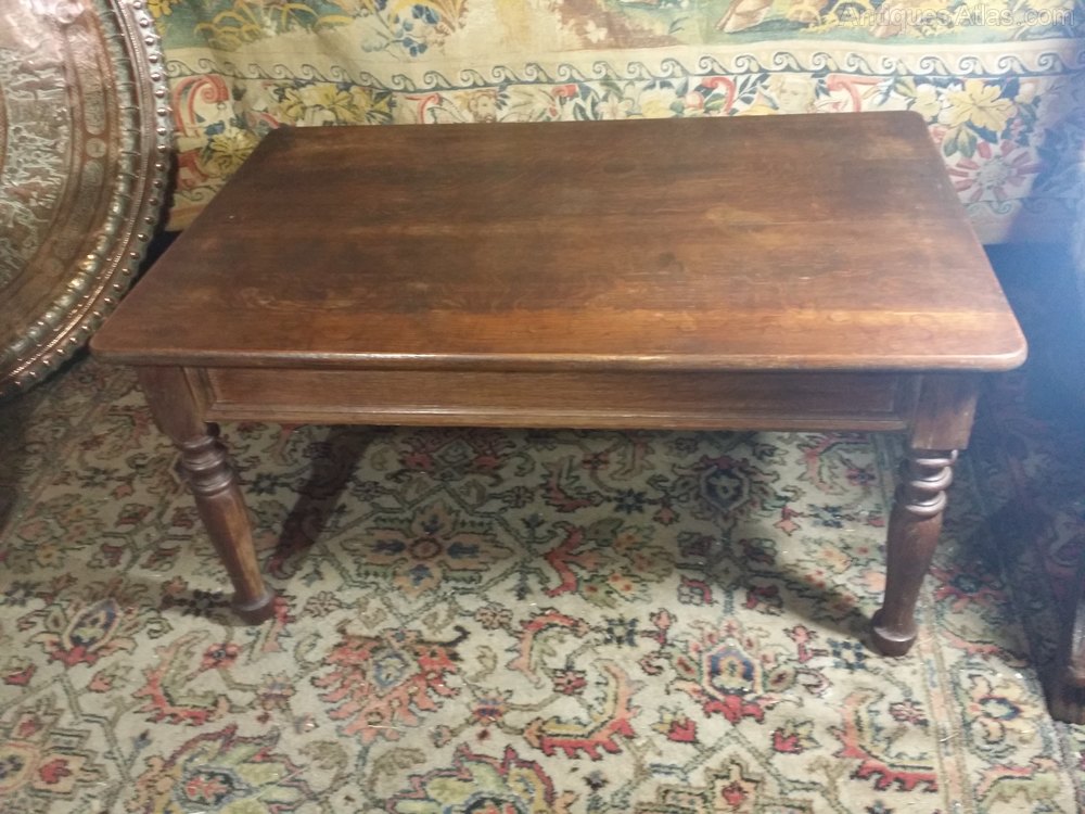 Antique Oak Coffee Table Antiques Atlas
