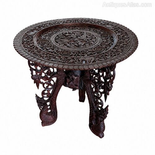 Burmese/ Indian Table.