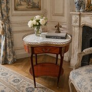 French Marble Top Table.
