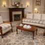 Walnut Bergere Suite