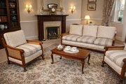 Walnut Bergere Suite