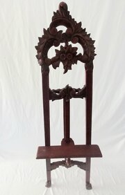 Carved Wood Easel
