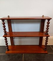 Victorian Bobbin Waterfall Shelves 