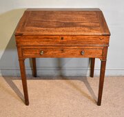 18th century mahogany architects writing desk