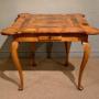 18th Century Walnut Folding Games Table