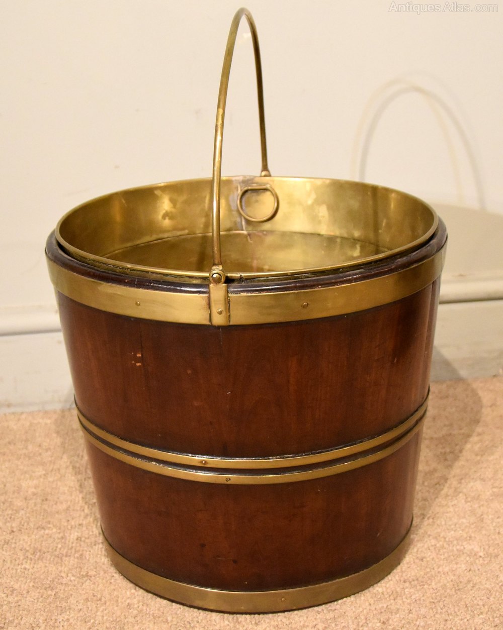 Antiques Atlas 19th Century Mahogany Brass Oyster Buckets