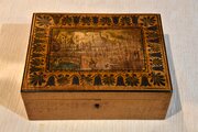 19th Century Sycamore Tunbridge Ware Box