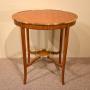 19th century Satinwood oval occasional table