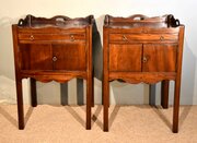 Pair Of Mahogany Bedside Cabinets