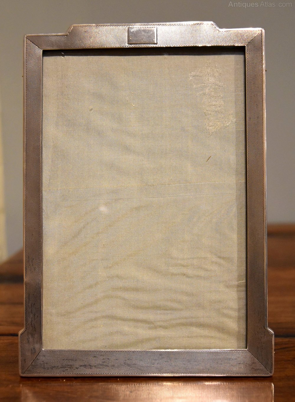 Antiques Atlas Art Deco Silver Frame William Neale And Son Ltd