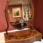 George III serpentine dressing mirror