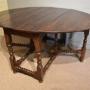 Large 17th Century Oak Gate-leg Table
