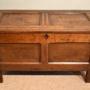 Late 17th Century Oak Panel Coffer
