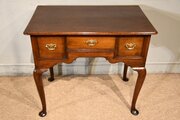 Late 18th century oak lowboy
