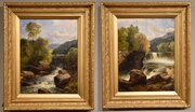 Oil Painting Pr By John Brandon Smith "Highland River Scenes