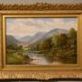 Oil Painting by Charles Leader North Wales Landscape