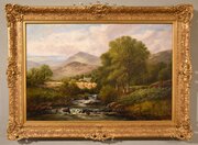 Oil Painting By James Gunson Atkinson "Near Ulpha 