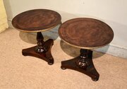 Pair Of Antique Converted Wine Tables