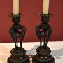 candlesticks  bronze