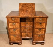 Queen Anne Walnut Estate Desk