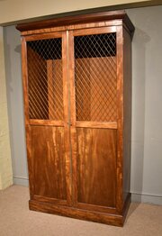 Regency Period Gentlemans Hanging Wardrobe