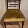 set of six chairs  dining chairs