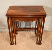 Waring & Gillow Walnut Nest Of Tables