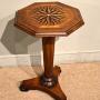 William IV side table with ebony and boxwood top