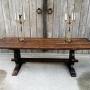 19th Century Elm Refectory Table Seating 8 c.1820