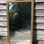 Carved and Gilded Pier Mirror with Original Plate 