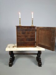 Charming Welsh Oak Queen Anne Spice Cupboard