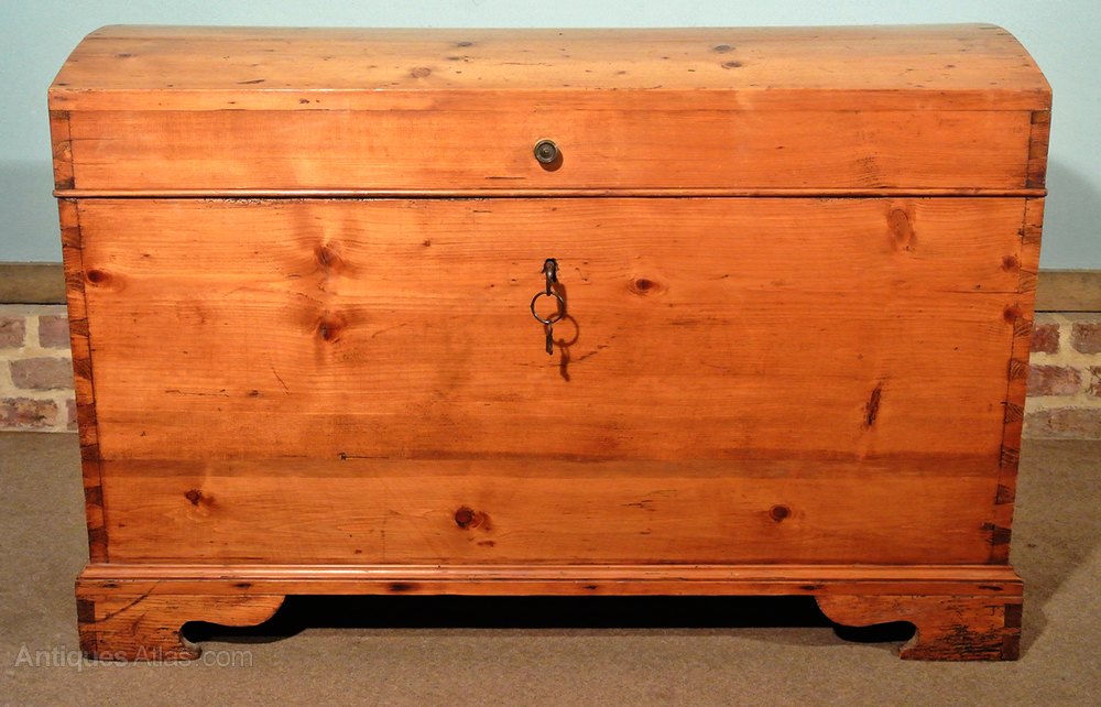 Early 19th Century Dome Topped Blanket Chest C 18 Antiques Atlas
