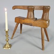 Early Vernacular Fruitwood Fruit Press C.1730