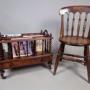 Edwards & Roberts Walnut Canterbury c. 1870