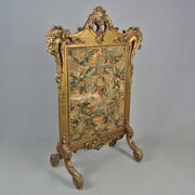 George II Carved Giltwood Firescreen C.1730