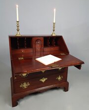 George II Petite Fruitwood and Cedar Bureau