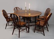 George I Drop Leaf Oak Table C. 1710