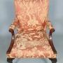 Irish George III Mahogany Gainsborough Chair