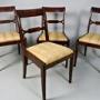 Set of Four Regency Maple Dining Chairs c. 1830