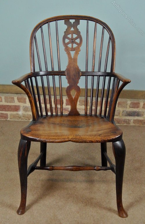 Summer Sale 18th C Windsor Wheel Back Chair Antiques Atlas