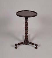 William and Mary Oak Candle Stand c1690